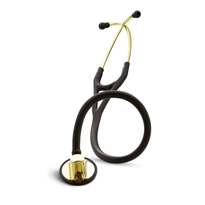 Стетоскоп Littmann Master Cardiology черная трубка, акустическая головка и оголовье цвета латунь, 69 см, США